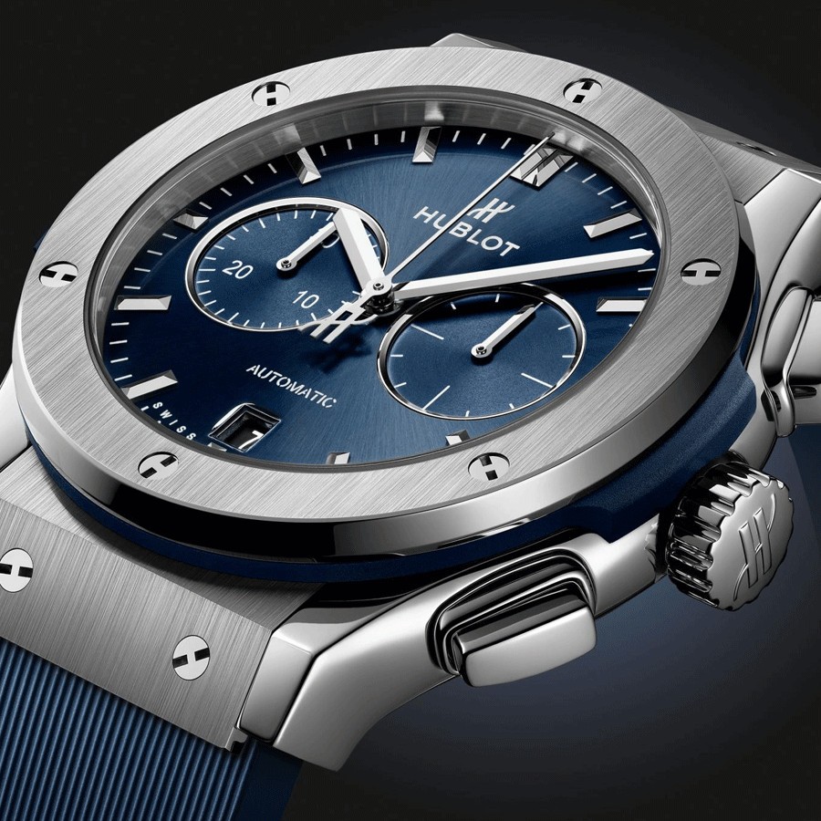 Hublot hotsell chronograph blue