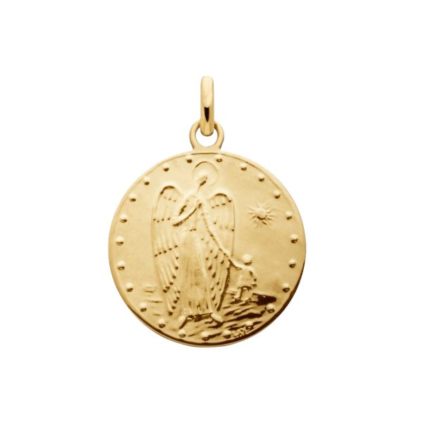 Médaille Arthus Bertrand Ange Gardien de Lay en or jaune