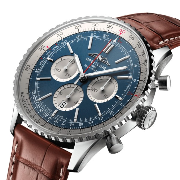 Breitling navitimer metal online strap