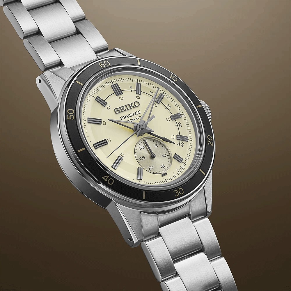 Montre Seiko Presage Style S Cadran Cr Me Ssa J Lepage