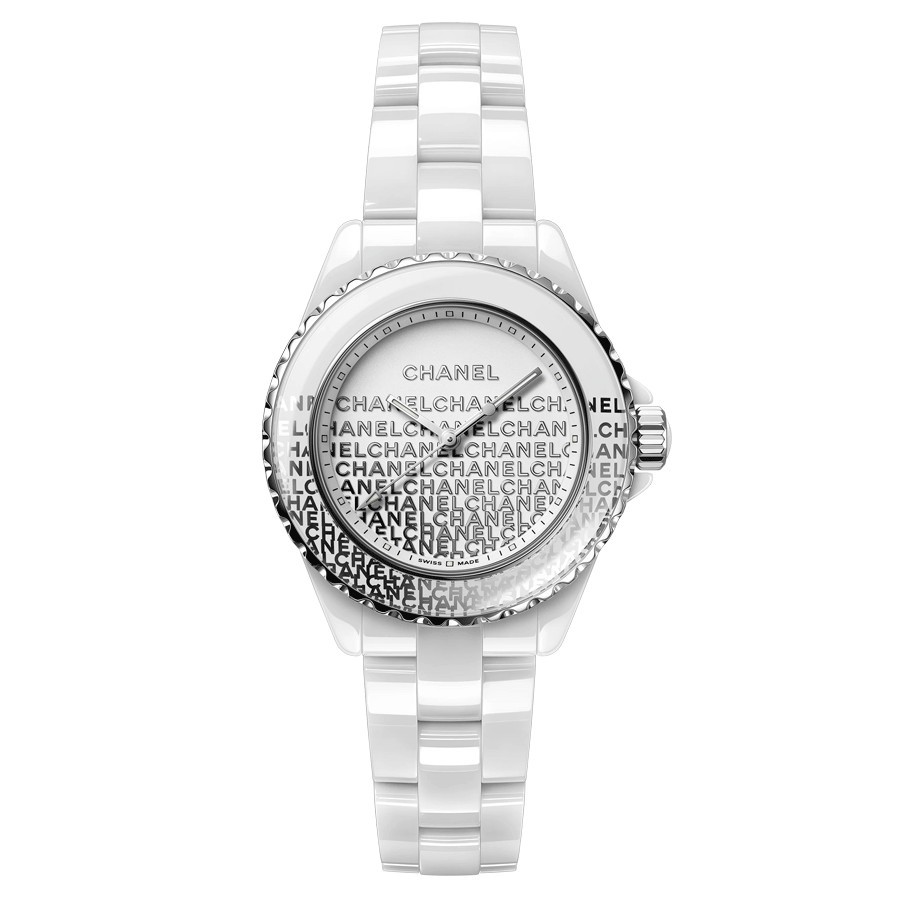 Chanel j12 best sale quartz diamond watch