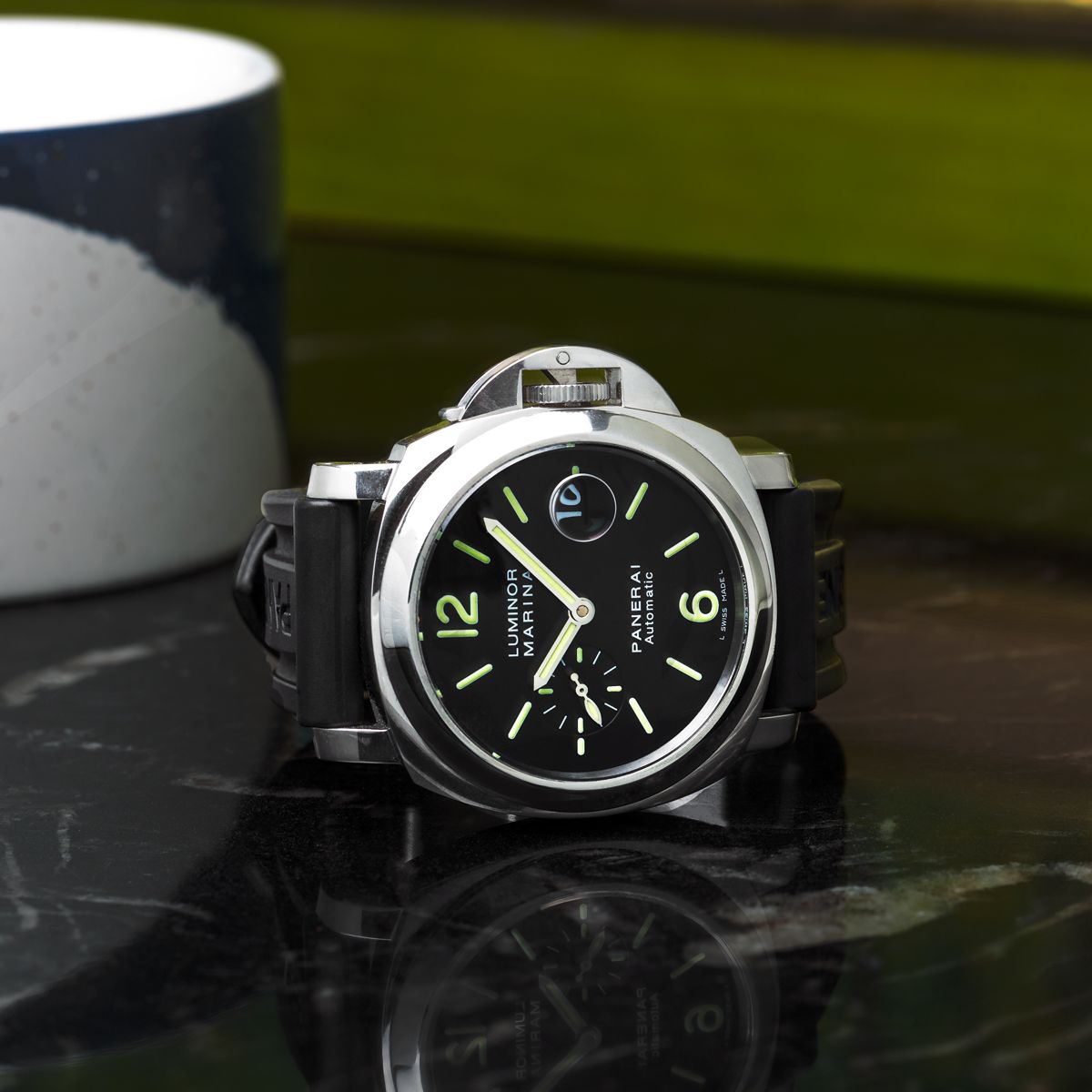 Pre Owned Panerai Luminor Marina 44 mm PAM00104 2012 Lepage