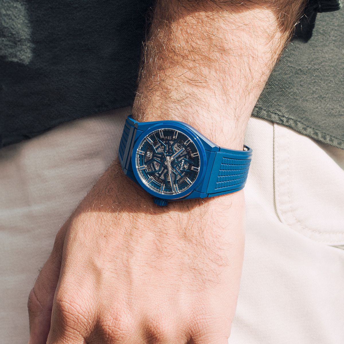 Zenith Defy Classic 41 blue ceramic 