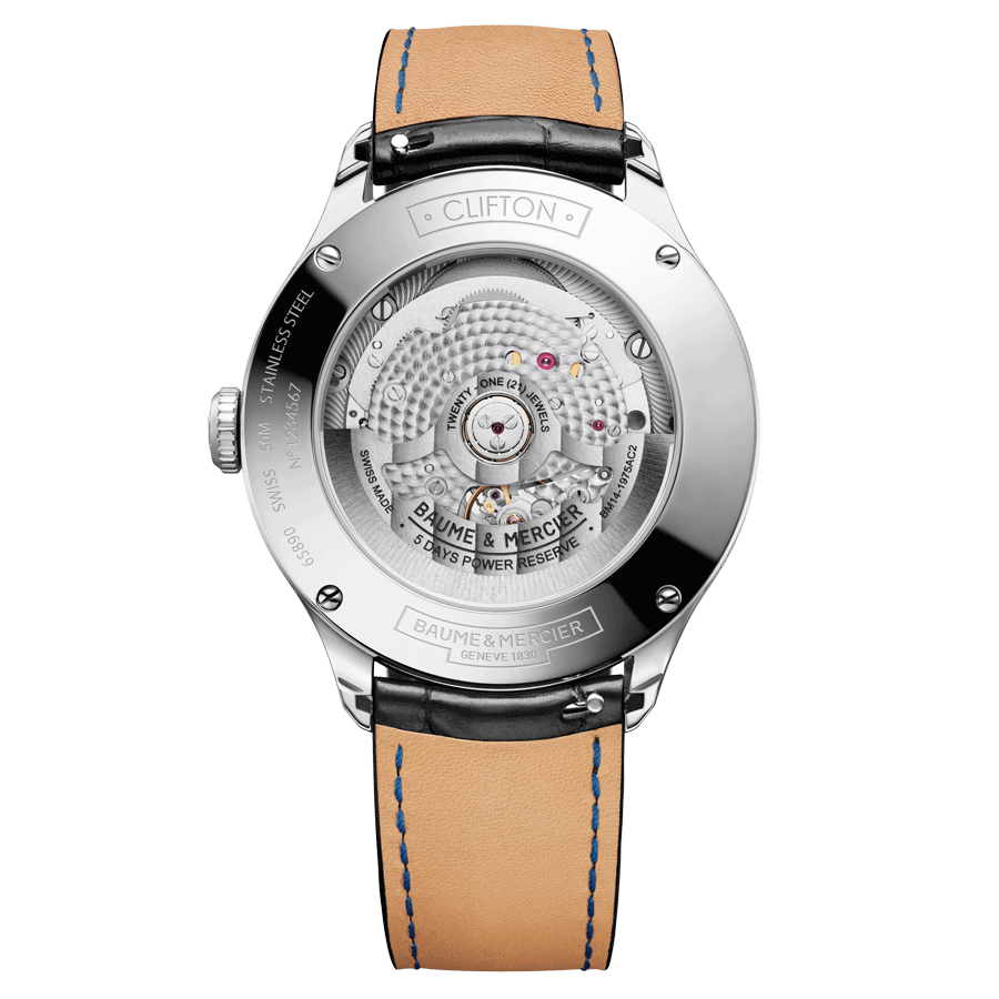 Baume et Mercier Clifton Baumatic MoonPhase Watch 10593 Lepage