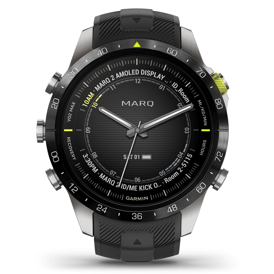 Garmin Marq Gen 2 Athlete sapphire watch 46 mm 010-02648-41 - Lepage