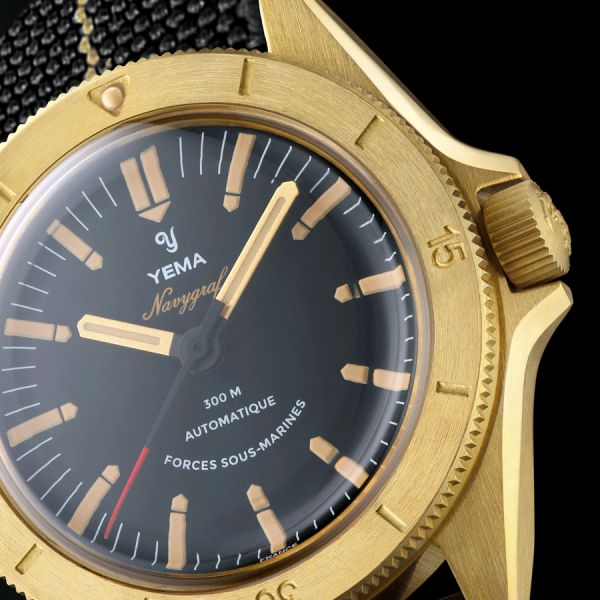 Montre Yema Navygraf FSM Bronze 38 5 mm YNAVZ22FSM AAS Lepage