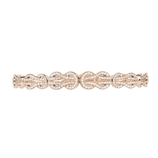 Fred Chance Infinie Series 18K Rose Gold With Diamond Bracelet