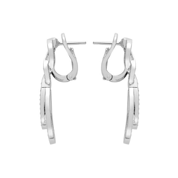 Fred Chance Infinie earrings white gold diamonds | LEPAGE