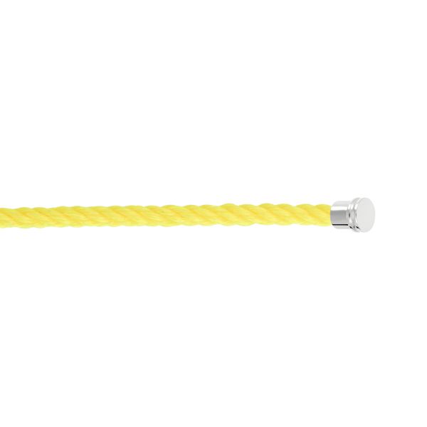 Câble Fred Force 10 Jaune Fluo moyen modèle en acier 6B0347