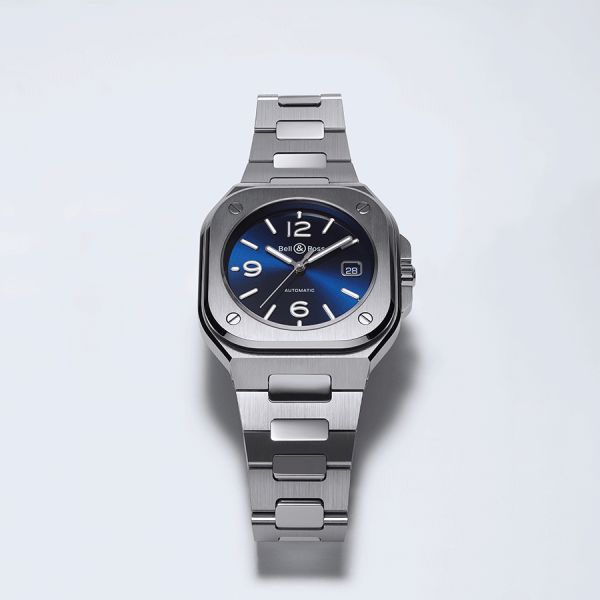 Bell Ross BR 05 Blue Steel automatic steel 40 mm Lepage