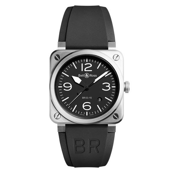 Bell Ross BR 03 92 Black Steel automatic 42 mm Lepage