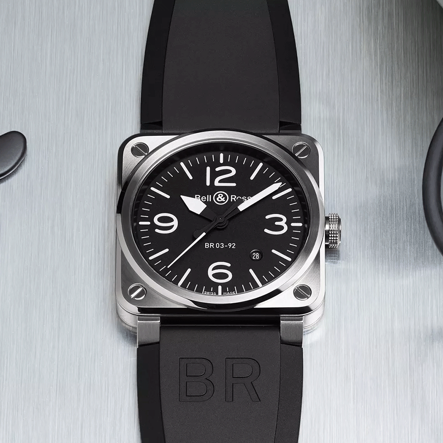 Bell Ross BR 03 92 Black Steel automatic 42 mm Lepage