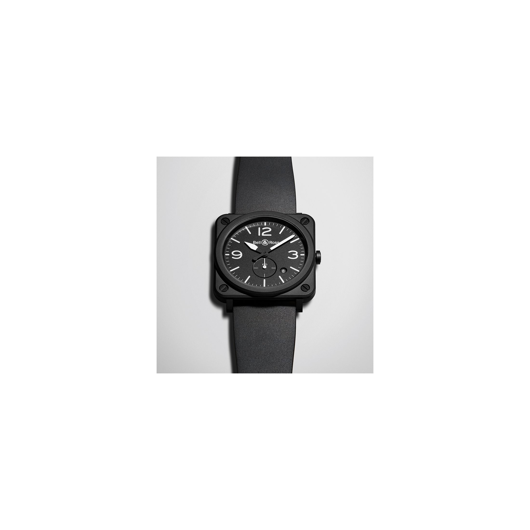 Bell Ross BR S Black Matte quartz 39 mm Lepage