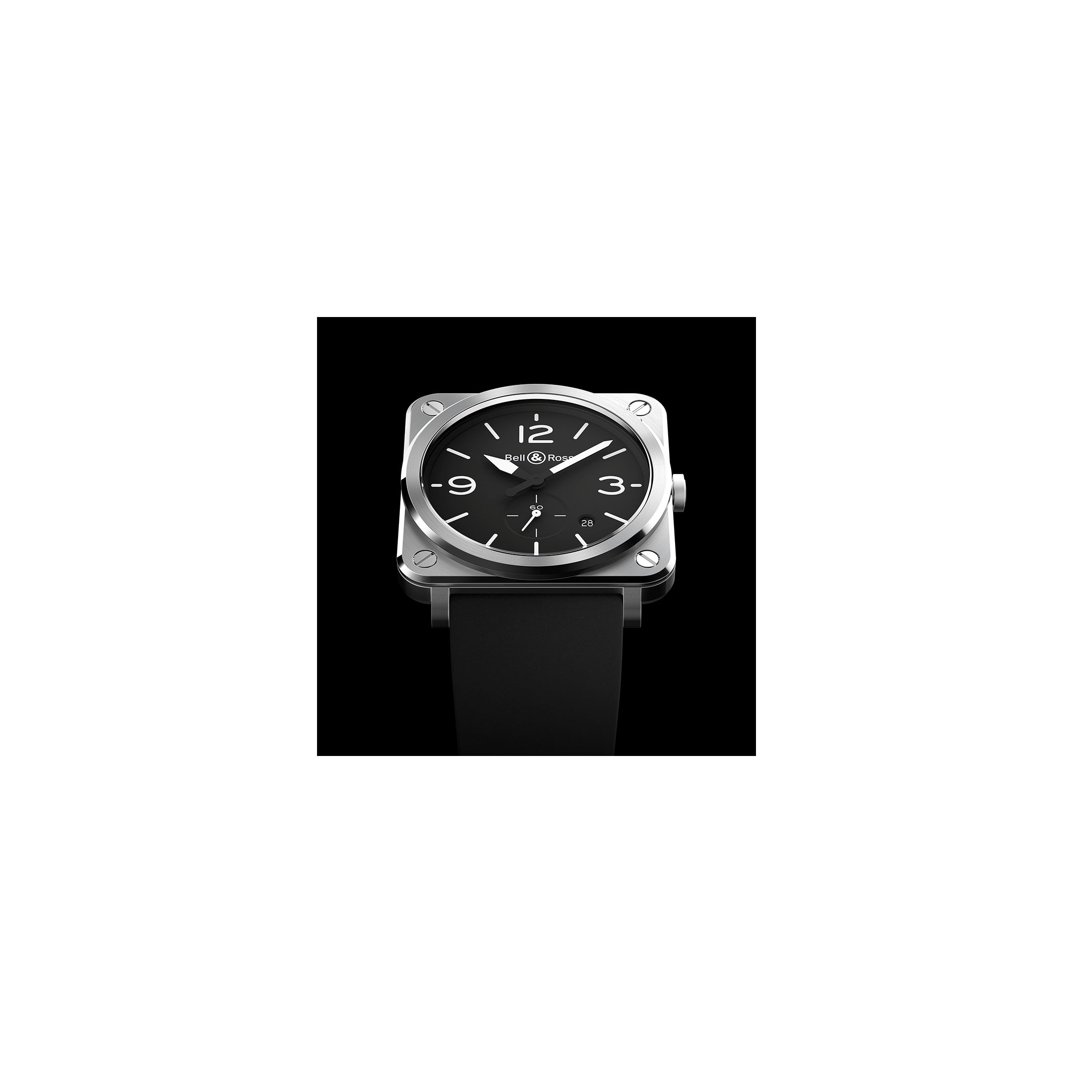 Bell Ross BR S Steel quartz 39 mm Lepage