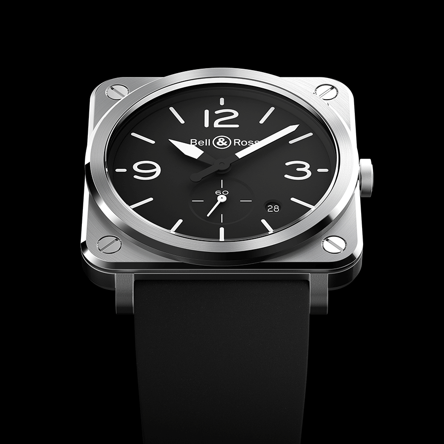 Bell Ross BR S Steel quartz 39 mm Lepage