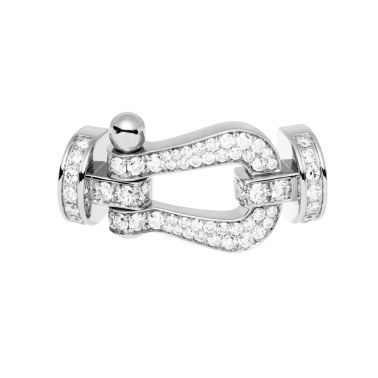 Sold at Auction: FRED, FRED ANNEAU FORCE 10 A 18K white gold and