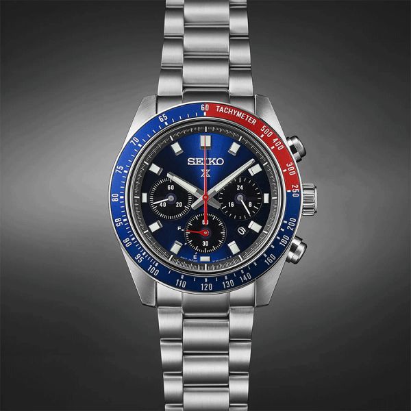 Seiko Prospex SpeedTimer Solaire blue dial SSC913P1 - Lepage