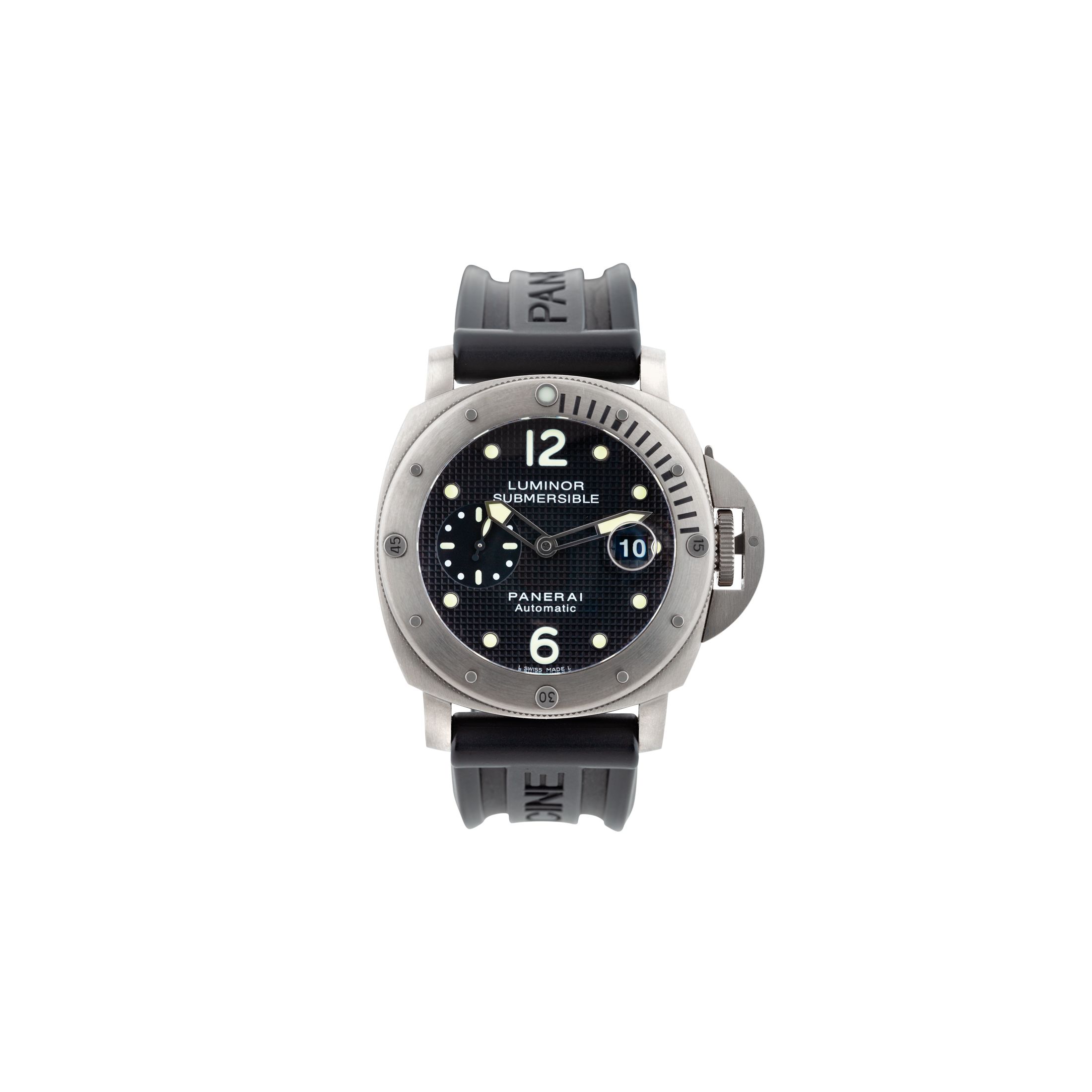 Pre Owned Panerai Submersible PAM00025 Full Set 2002 Lepage