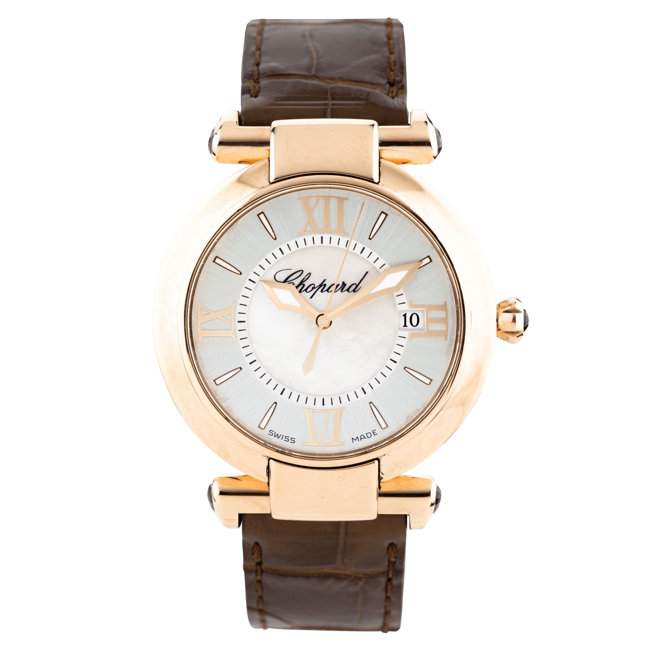 Pre owned Chopard Imperiale 4221 rose gold 36 mm Lepage