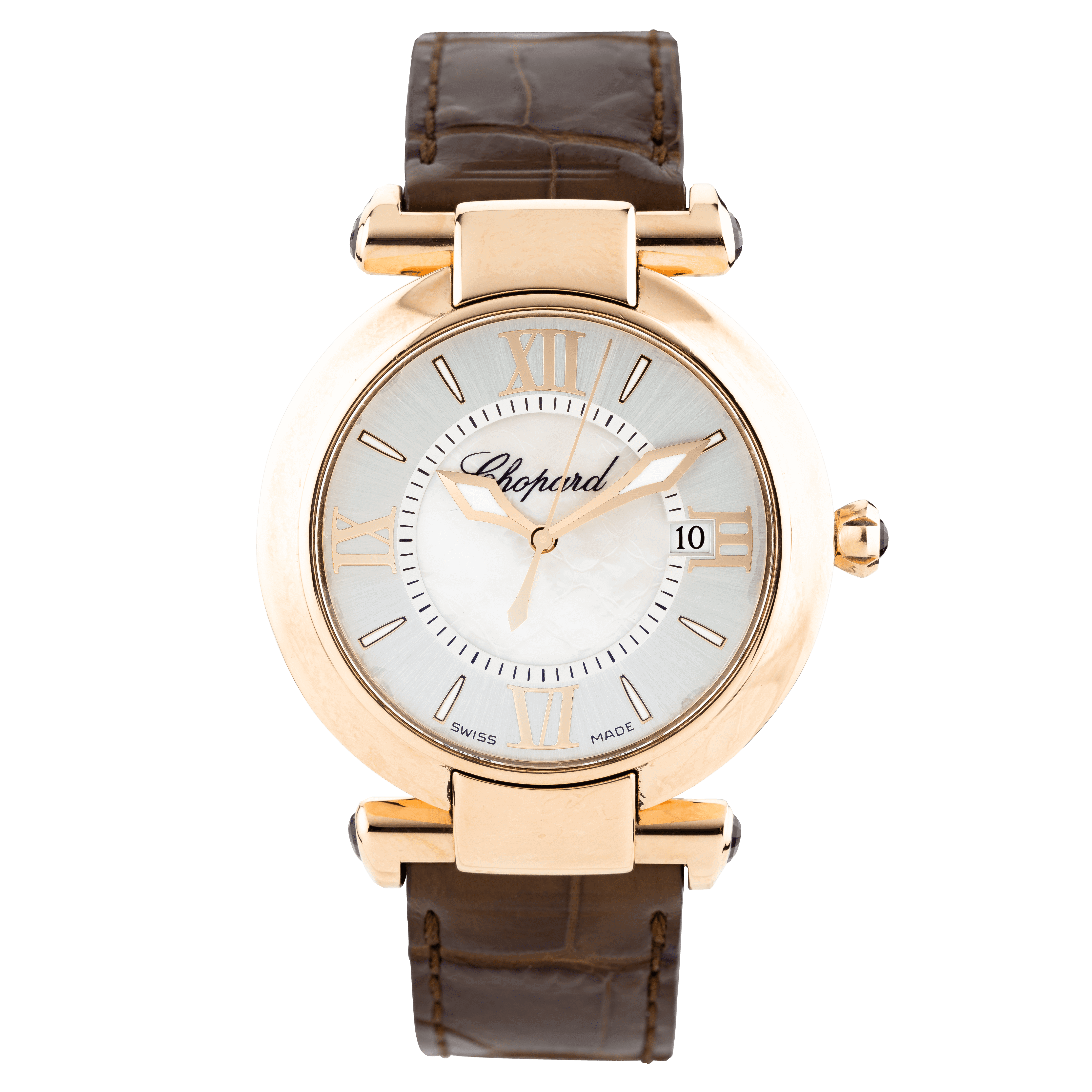 Pre owned Chopard Imperiale 4221 rose gold 36 mm Lepage