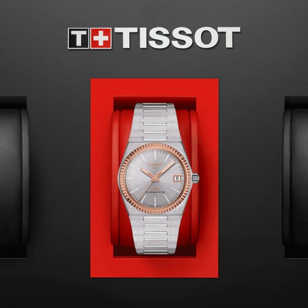 Montre Tissot PRX Powermatic 80 Or Rose T931.207.41.336.00 Lepage