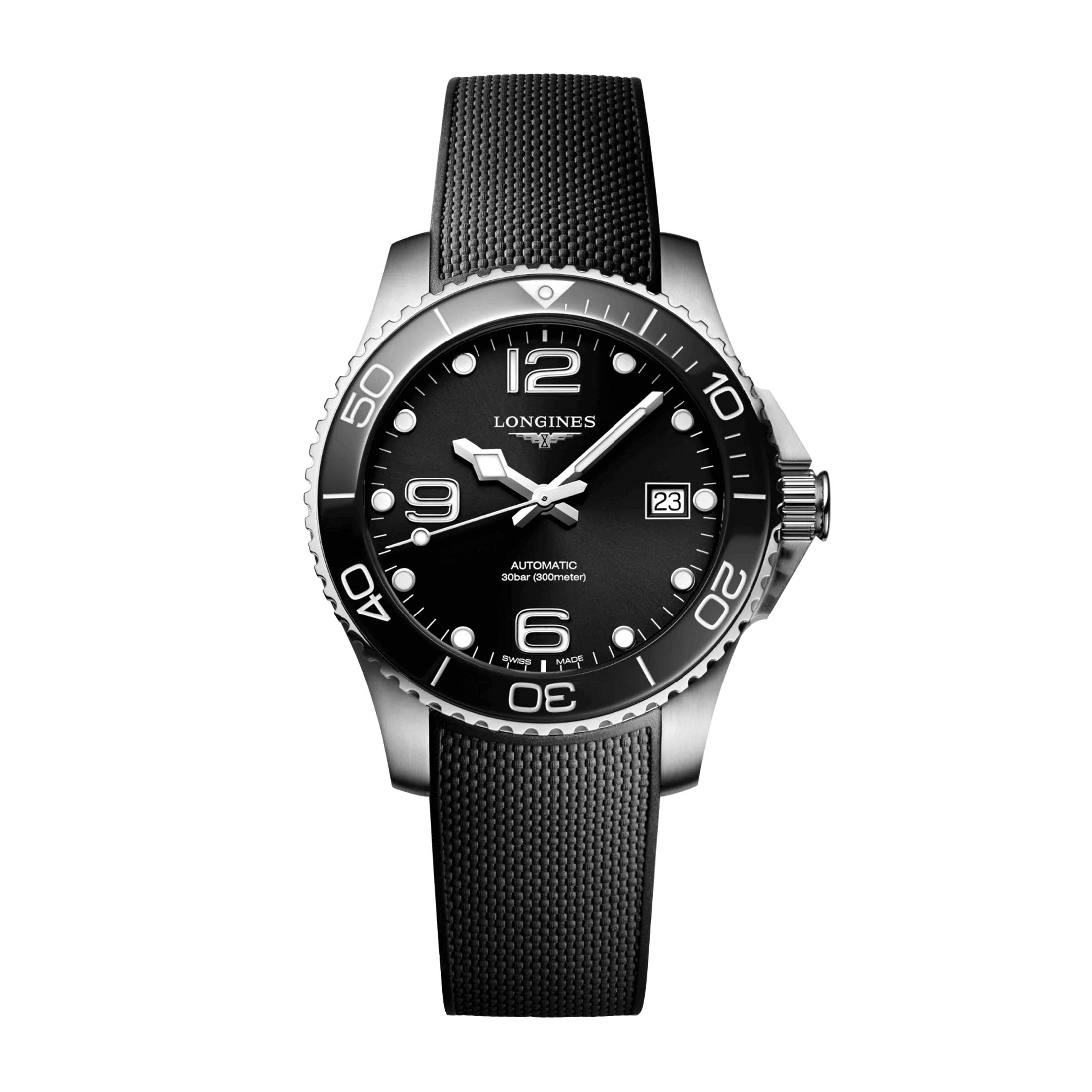 Montre Longines HydroConquest auto 39 mm L3.780.4.56.9 Lepage