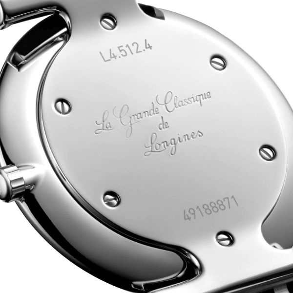 Longines Grande Classique quartz watch stainless steel bracelet