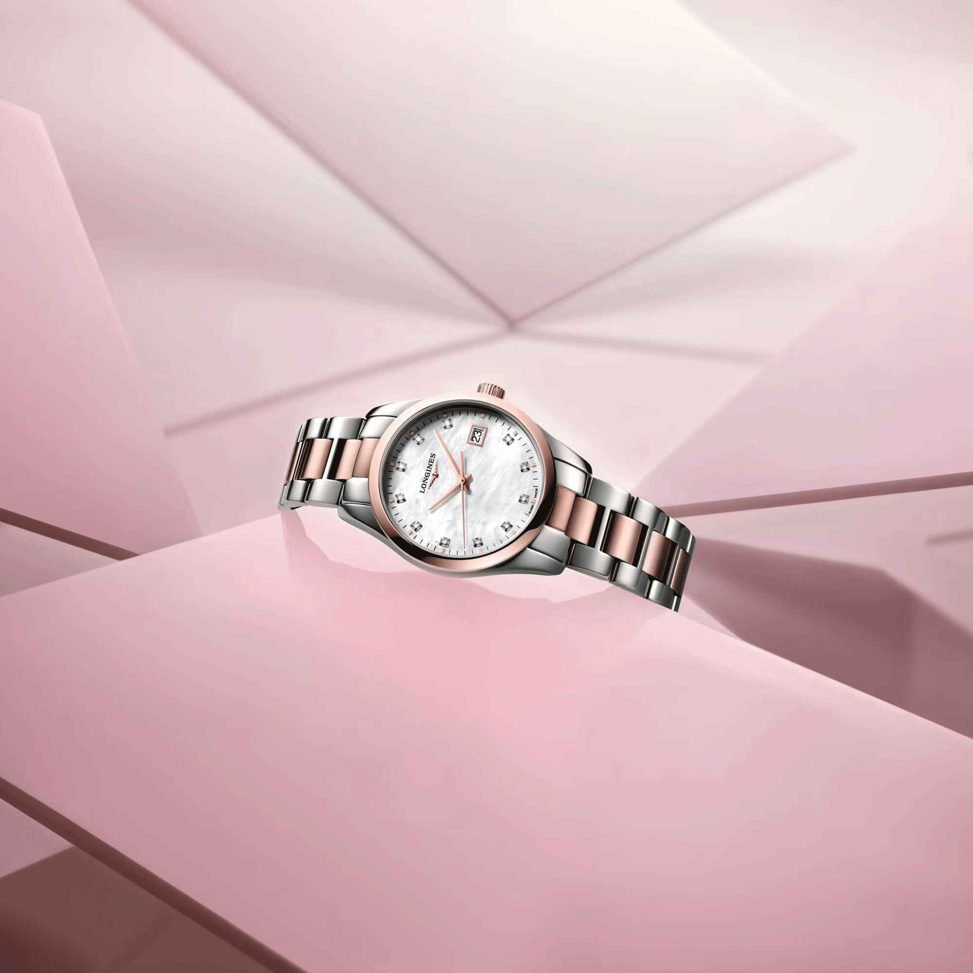 Longines mother of on sale pearl