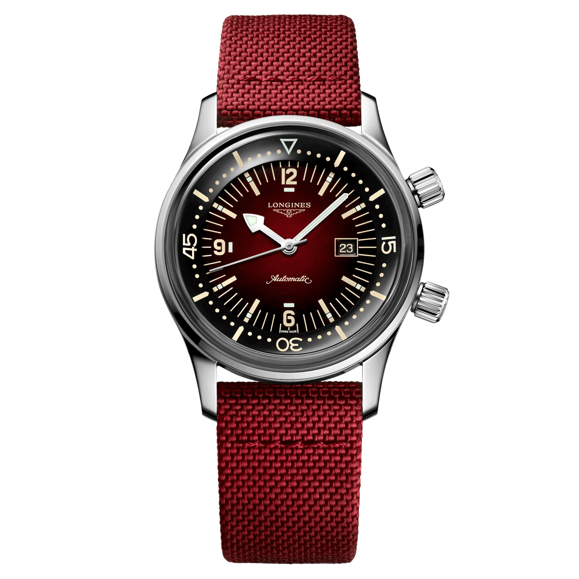 Longines Legend Diver automatic watch 36 mm L3.374.4.40.2 Lepage