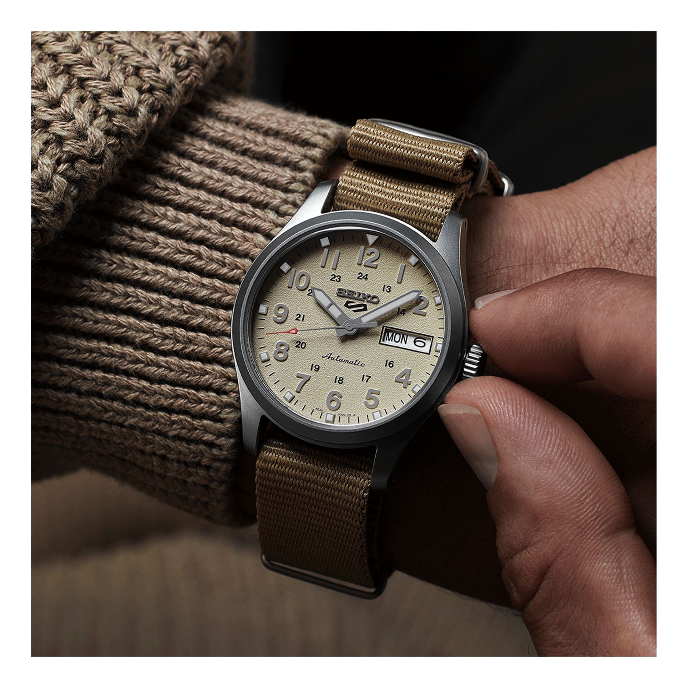 Montre automatique retailer militaire