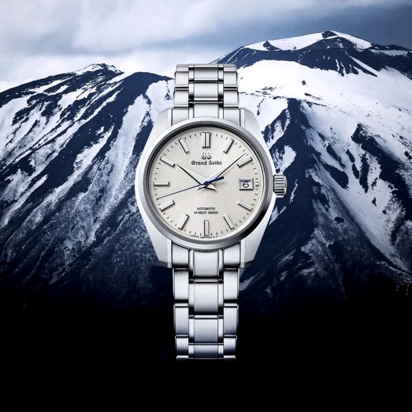 Grand seiko hotsell silver dial