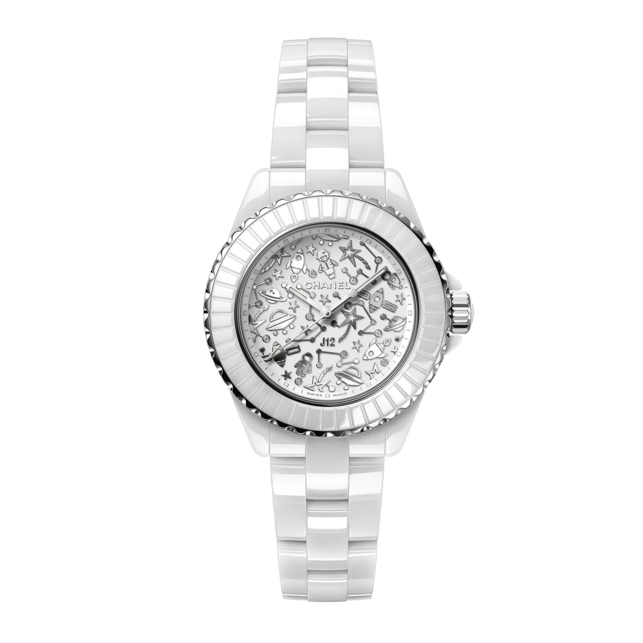 Chanel j12 on sale quartz swiss made