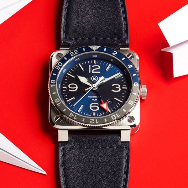 Bell Ross BR 03 93 Blue automatic 42 mm Lepage