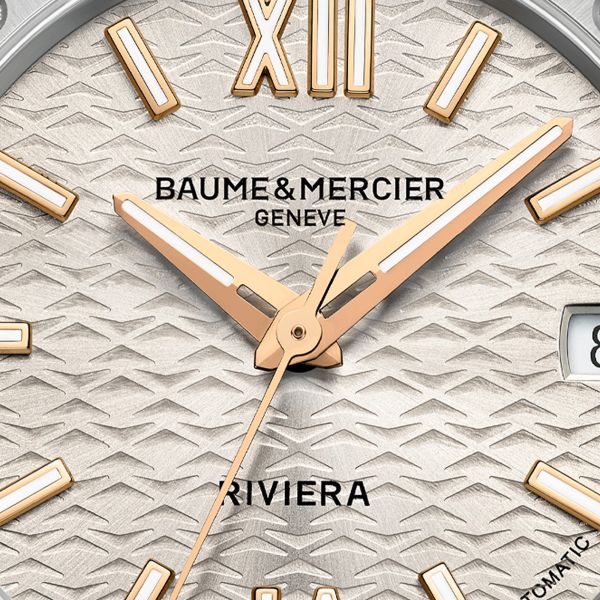 Riviera quartz watch on sale gold