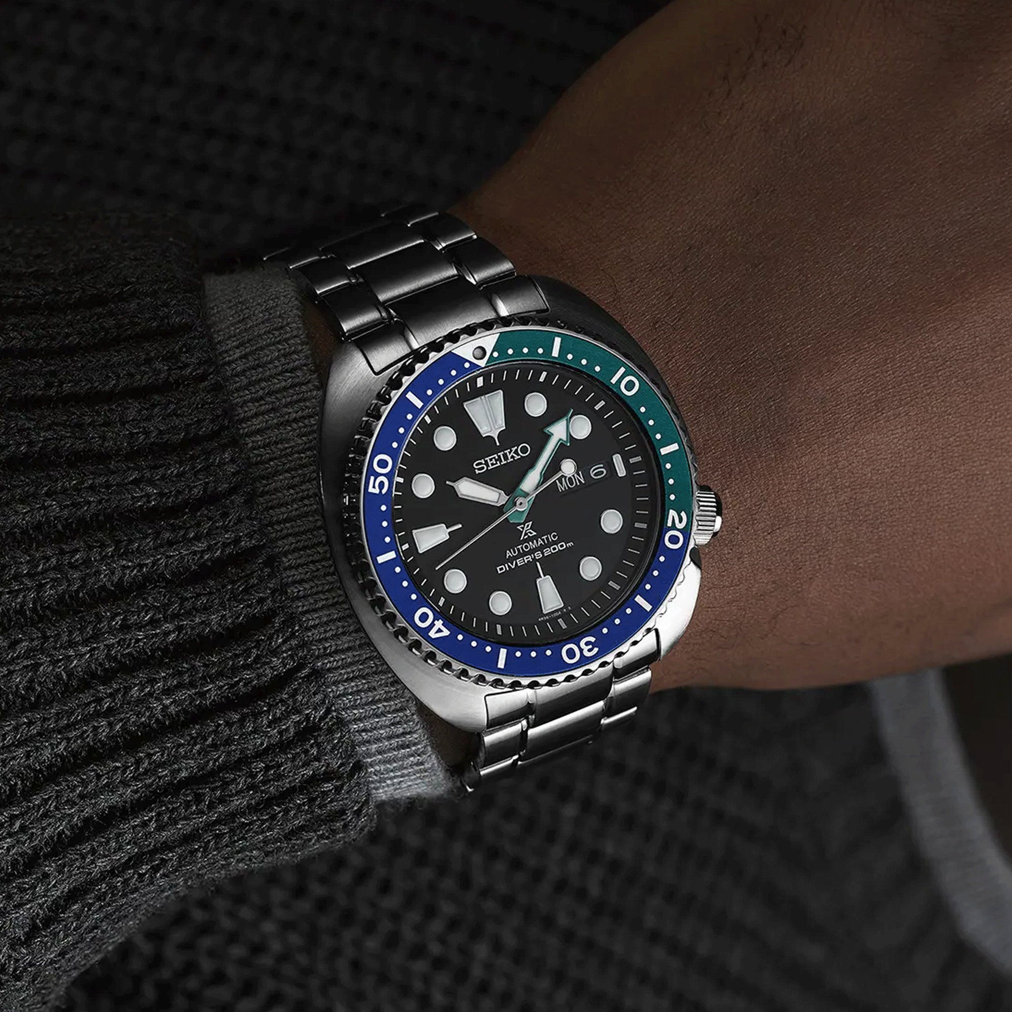 Seiko turtle hotsell deep blue