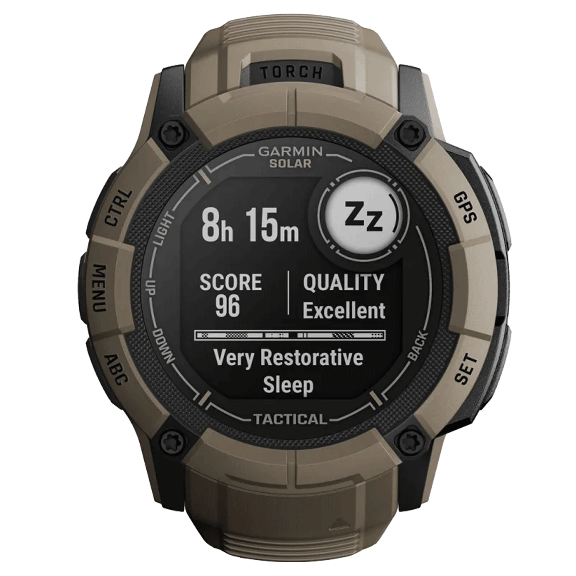 Montre Garmin Instinct 2X Solar Tactical Beige 0100280502 Lepage