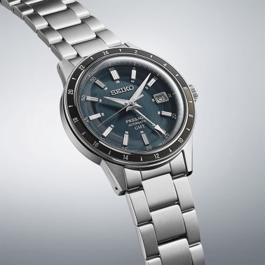 Montre Seiko Presage automatique bracelet acier SRPF39J1 Lepage