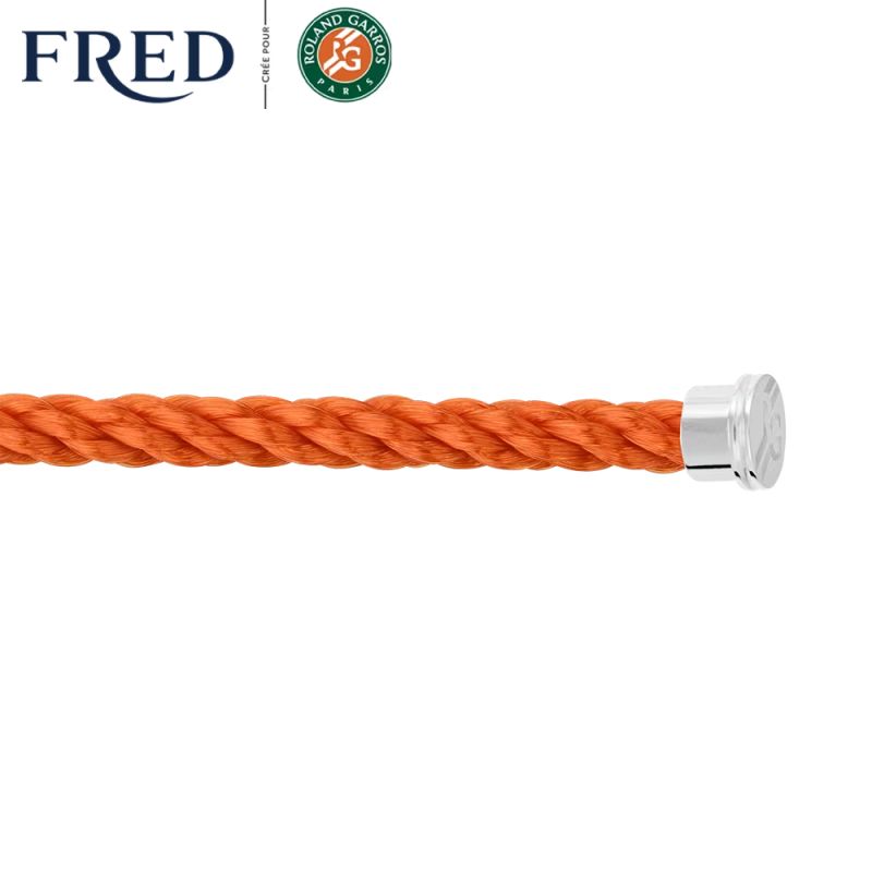 Câble Force 10 Terracotta acier | FRED X ROLAND-GARROS