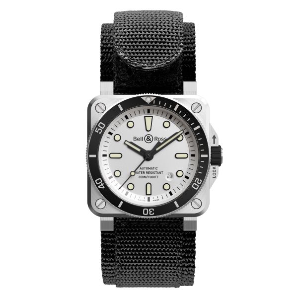 Bell Ross BR 03 92 Diver White automatic 42 mm Lepage