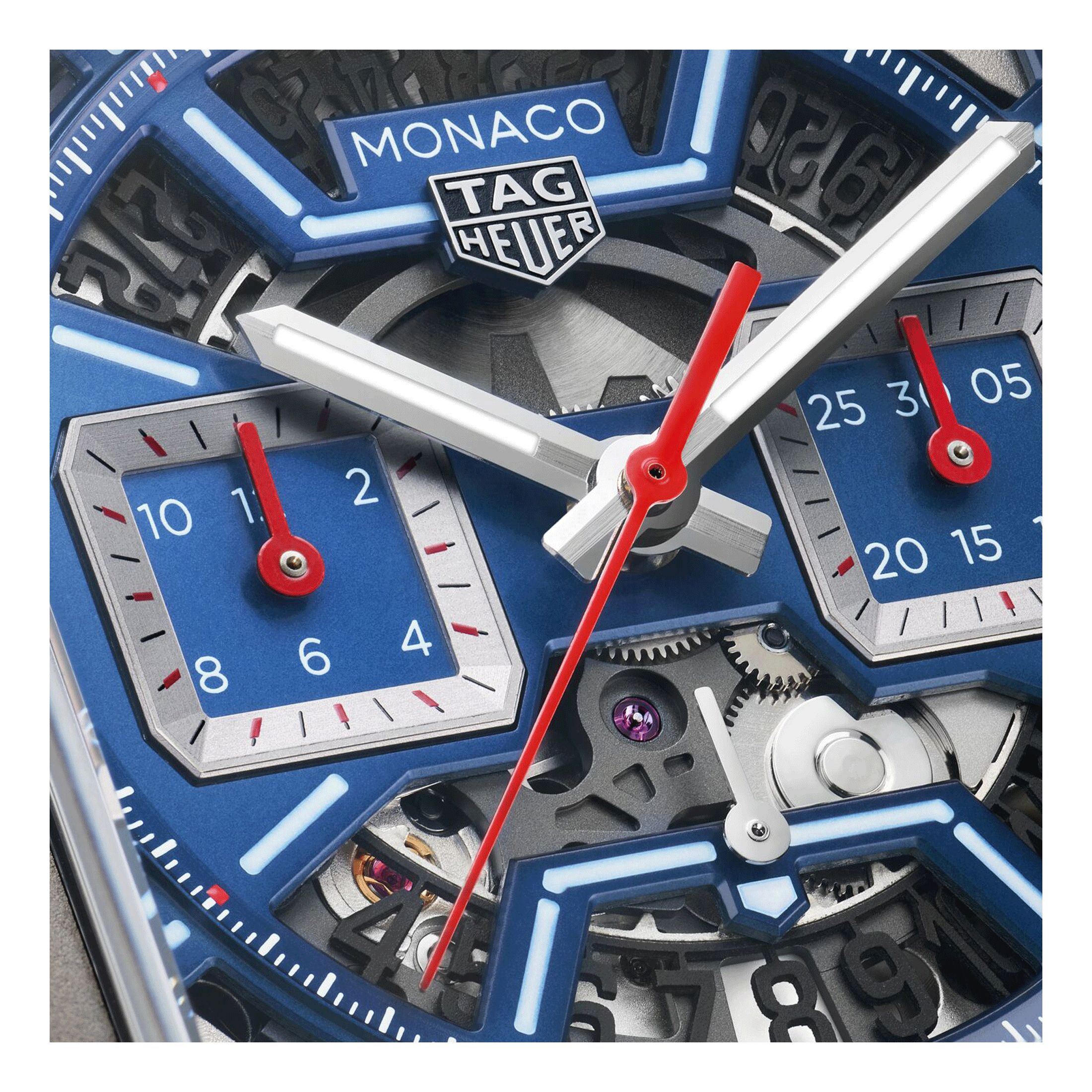 TAG Heuer Monaco Original Blue 39 mm Watch CBL2182.FT6235 Lepage