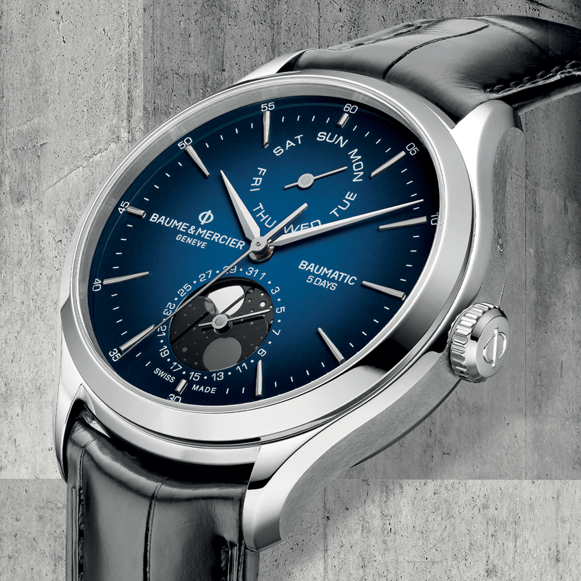 Baume et mercier clifton moonphase sale