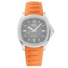 Bracelet Mido Multifort TV Big Date caoutchouc orange 40 mm M603018730