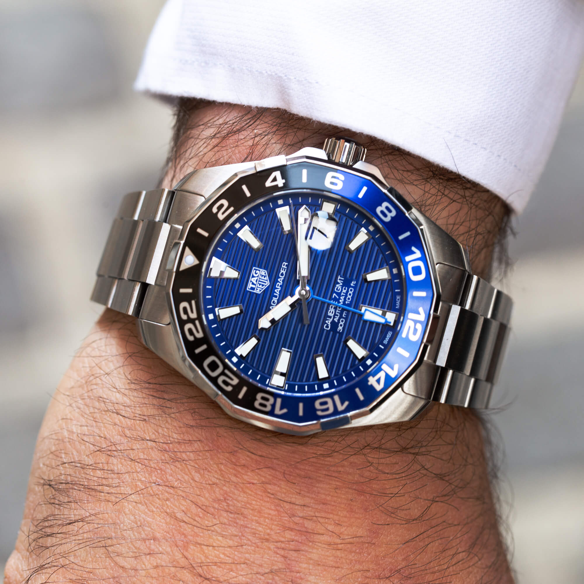 Tag heuer shop aquaracer gmt