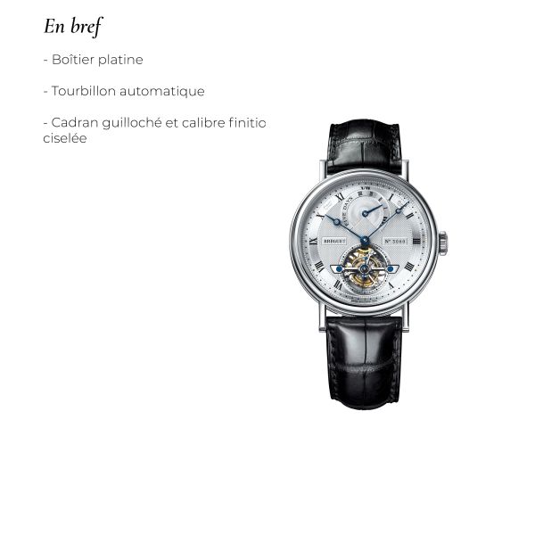 Pre Owned Breguet Classique Tourbillon 5317 Platinium Lepage