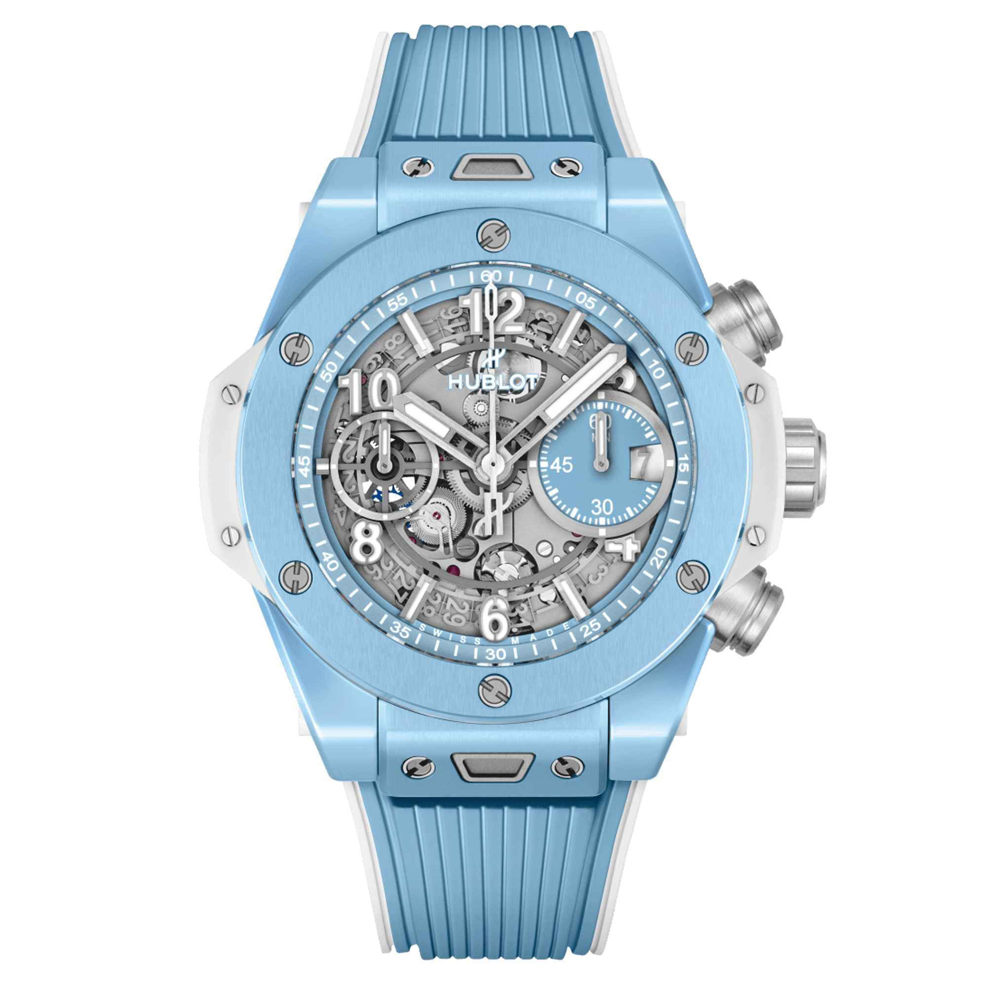 Hublot montre transparent hot sale