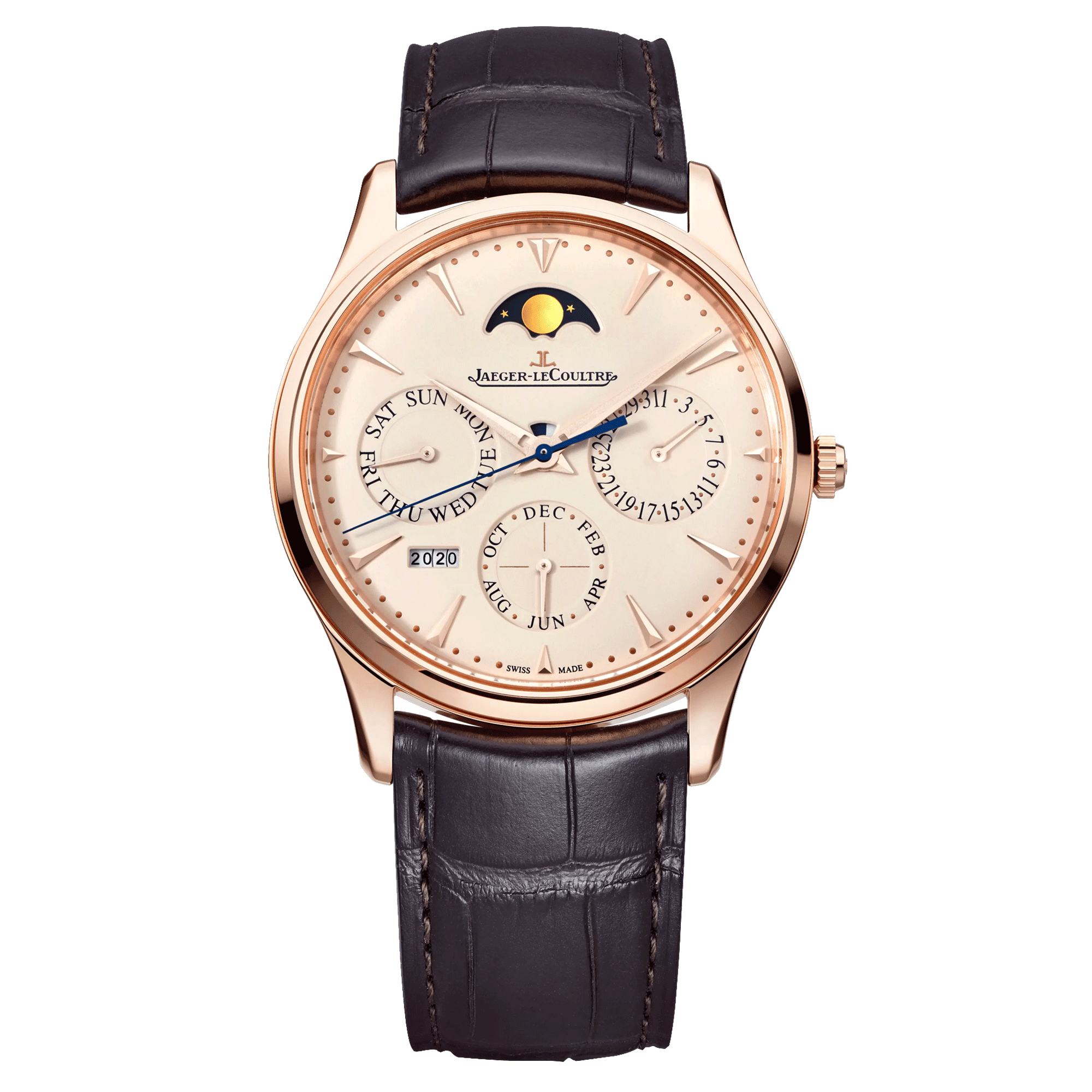 Jaeger Lecoultre Master Ultra Thin Perpetual or rose 1302520 Lepage