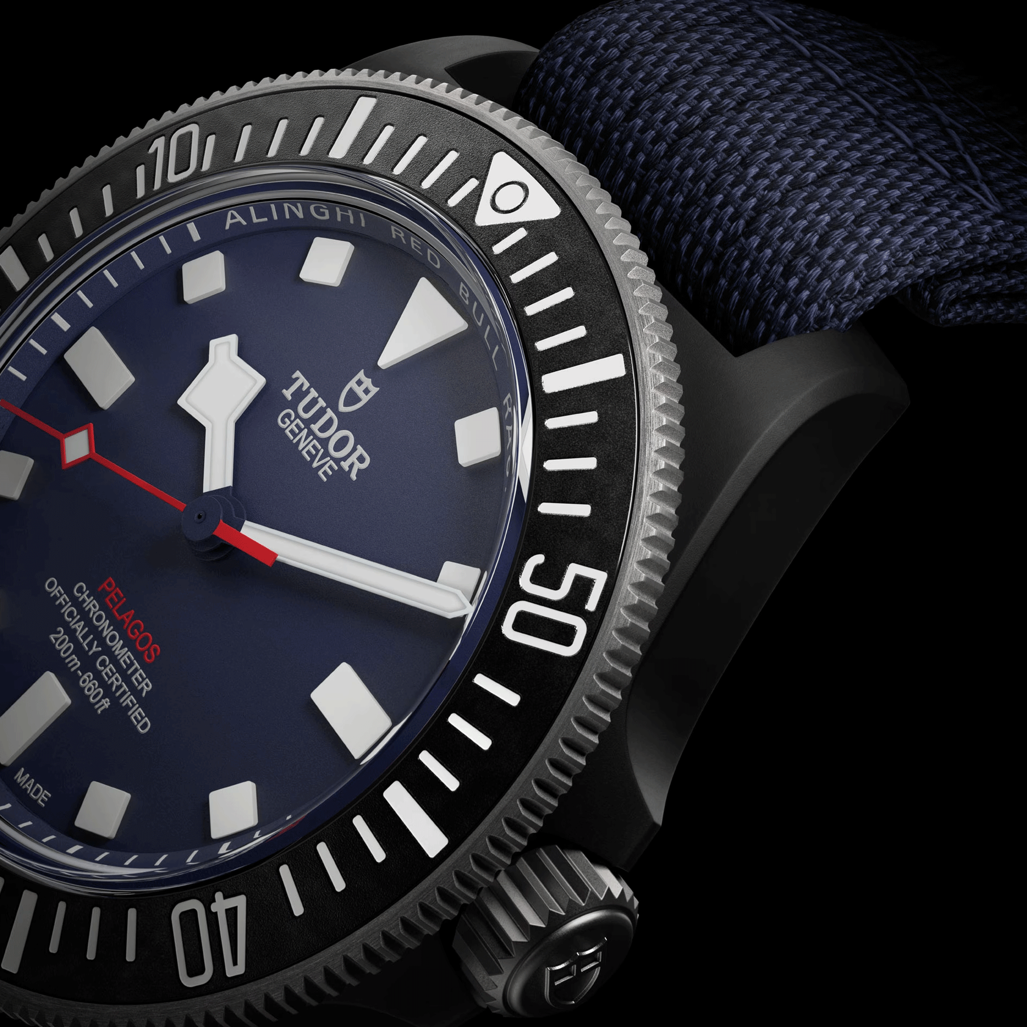 Tudor Pelagos FXD Alinghi Red Bull 43 mm Watch M25707KN 0001 Lepage