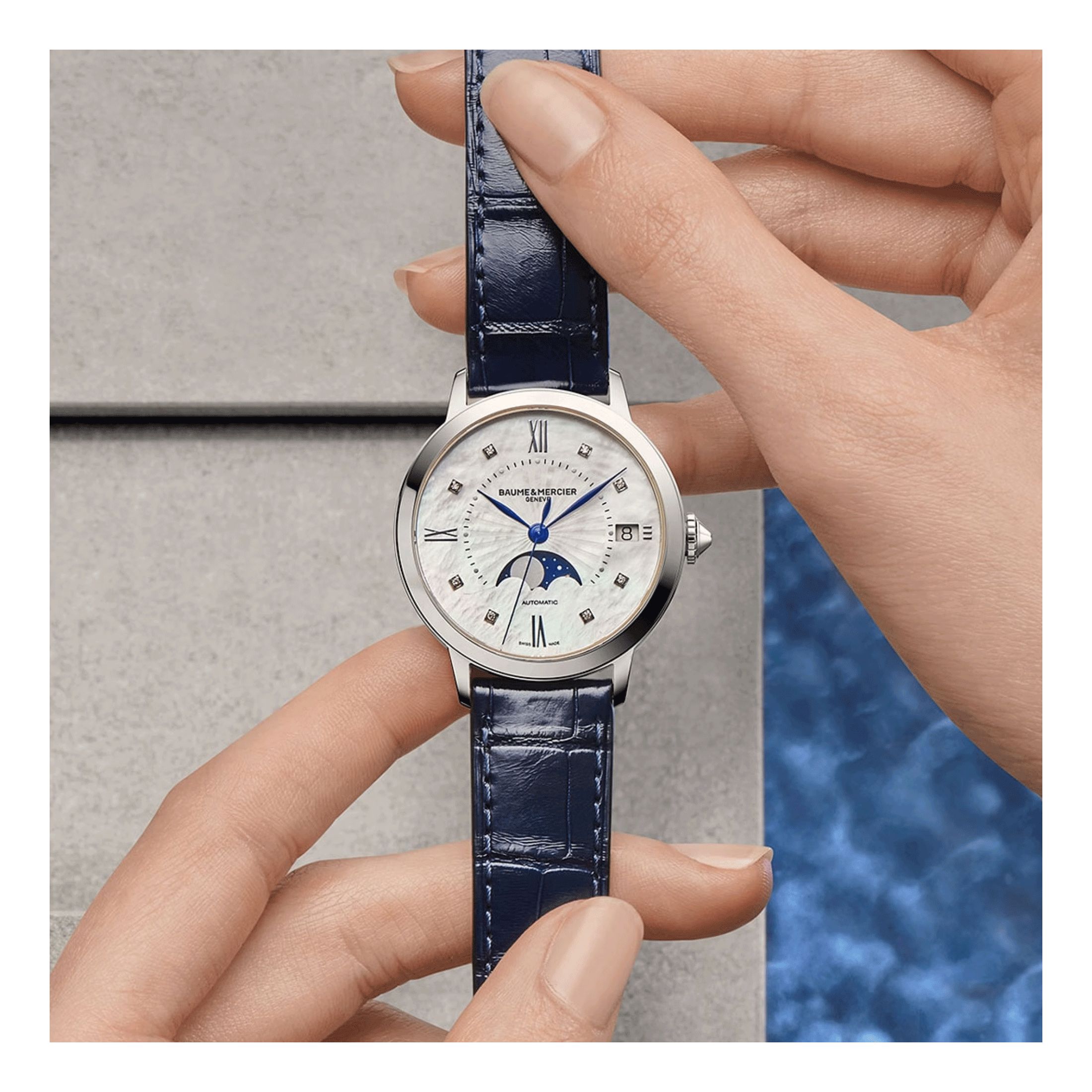 Baume et mercier classima sale moonphase