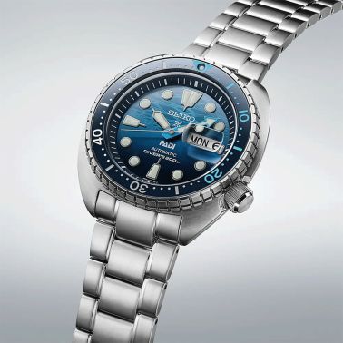 Seiko turtle metal on sale bracelet