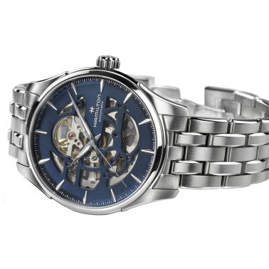 Hamilton Jazzmaster Skeleton Auto 36 mm Watch H32265801 - Lepage